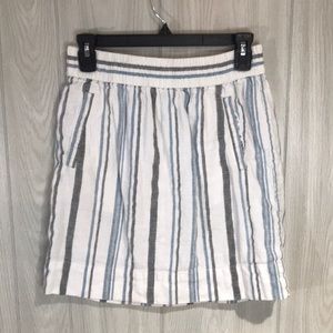 Ann Taylor LOFT striped skirt size small